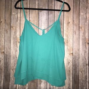 Hi-Lo Layered Strappy Top